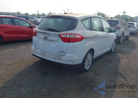 2014 Ford C-Max Hybrid Se из США, поврежденный, VIN 1FADP5AU2EL502550